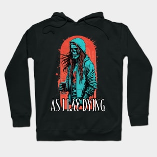 As I Lay Dying Long Haired Metal Hoodie